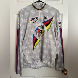 Vintage UCI Masters 2000 Cycling Jersey Commemorating The UCI Masters 2000 Event